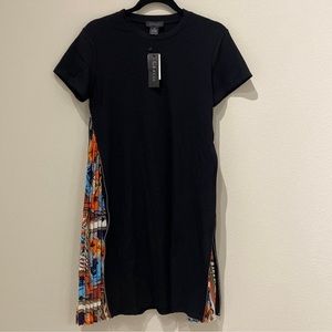 Gracia Zipper Reveal Little Black Dress- Size S